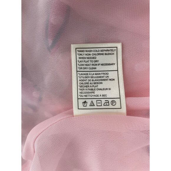 Betsey Johnson Ariana Mini Dress Size Medium Lips Kiss Print Smocked Clip Dot - Picture 6 of 9